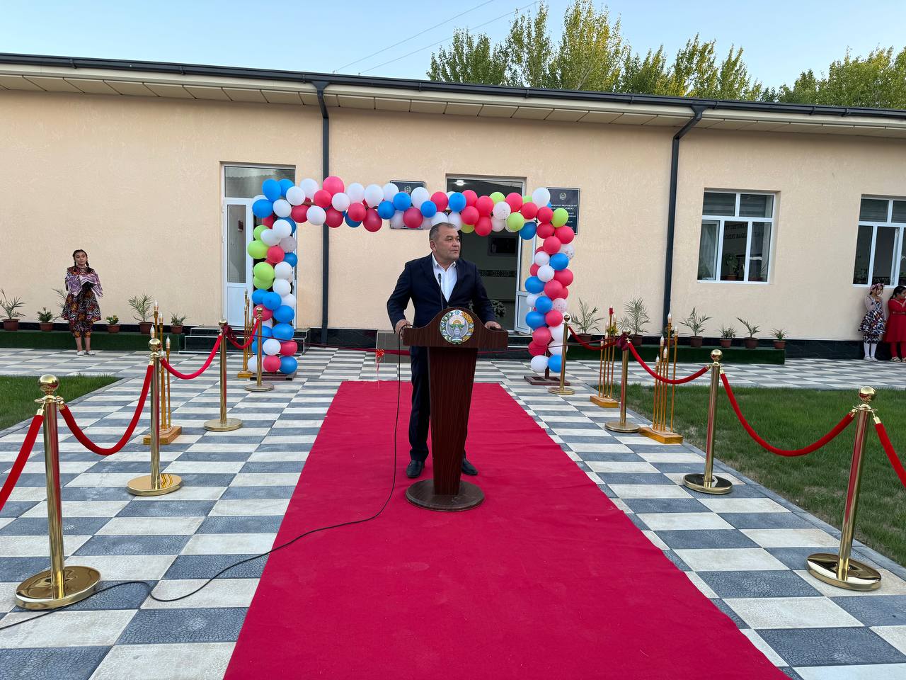 Qo'shrabot tumanida madaniyat markazining yangi binosi foydalanishga topshirildi