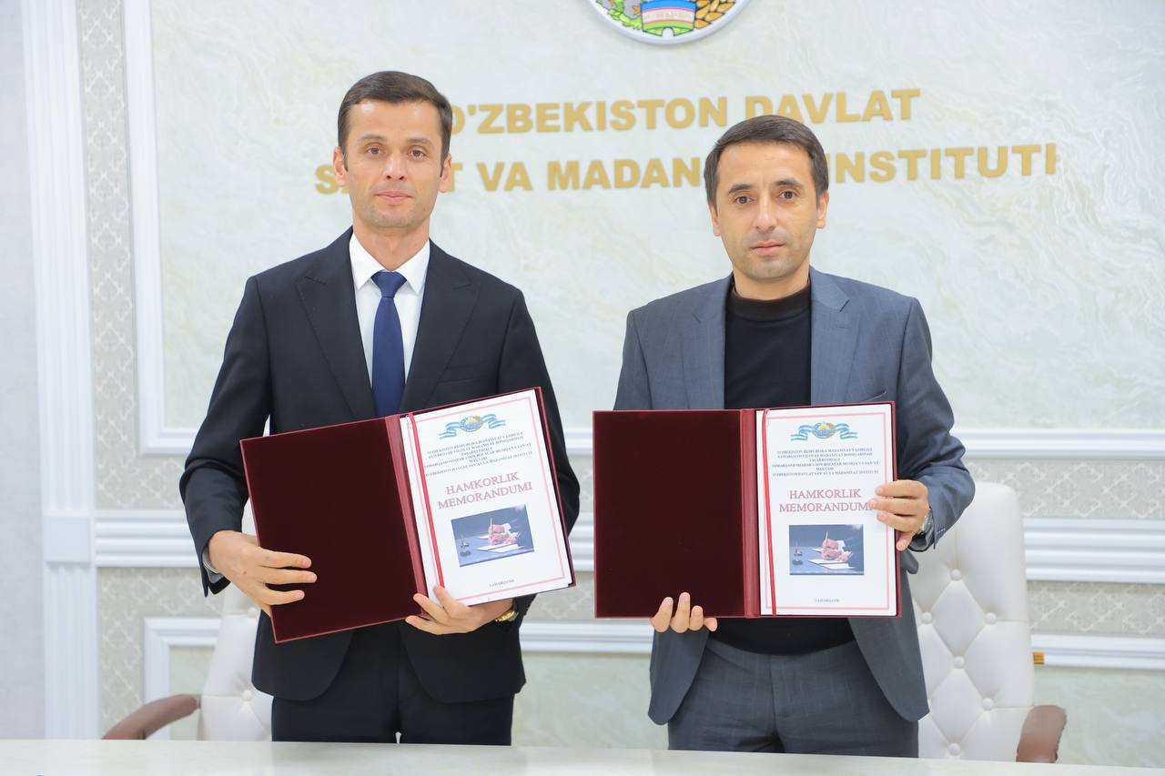 HAMKORLIK MEMORANDUMI IMZOLANDI